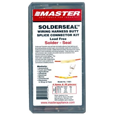 MAS11821 image(0) - 55PC Solder and Seal Butt Splice Pack