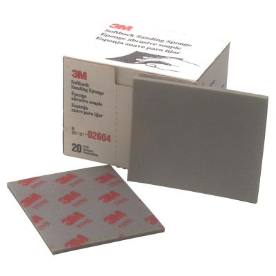 MMM2604 image(0) - SPONGE SHEETS SOFTBACK 4-1/2"X5-1/2" FINE 20/BX
