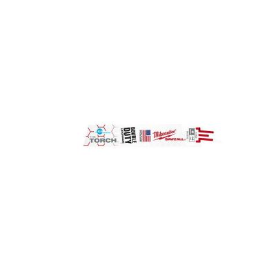 MLW48-00-4782 image(0) - (5-PK) OF 6" ICE HARDENED THE TORCH SAWZALL BLADES, 14 TPI
