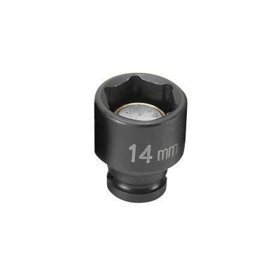 GRE914MG image(0) - SOC 14MM 1/4D IMP MAG 6PT BLK