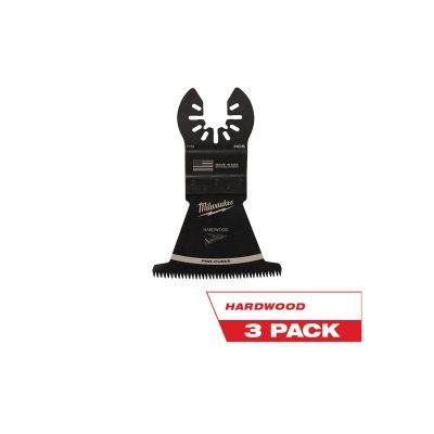 MLW49-25-1153 image(0) - Milwaukee OPEN-LOK 2-1/2" HCS JAPANESE TOOTH PRO-CURVE HARDWOOD BLADE 3PK