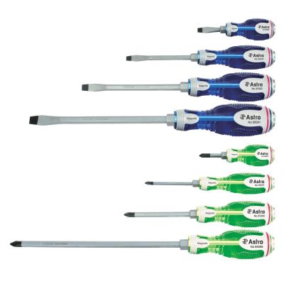 AST9509 image(0) - 8pc Go-Through Screwdriver Set