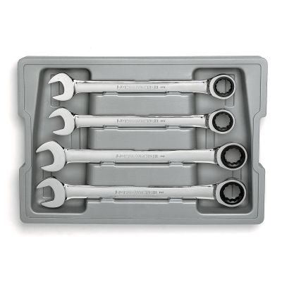 KDT9413 image(0) - WRENCH RATCHING COMB SET 4PC 21-25MM GREARWRENCH