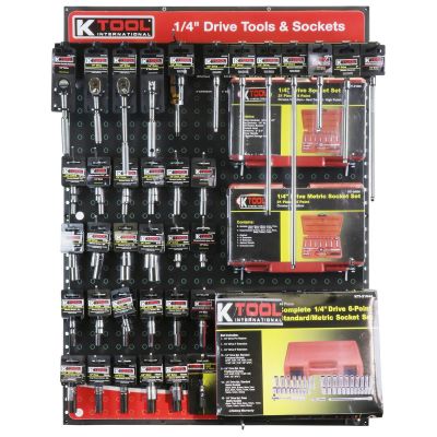 KTI0805 image(0) - 1/4" Dr Socket & Tool Display