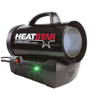 HETF143900 image(0) - Cordless Forced Air Heater, 35K BTU, LP
