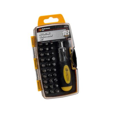 WLMW9159 image(0) - Ratcheting Screwdriver Set, 38-Piece, Stubby Drive