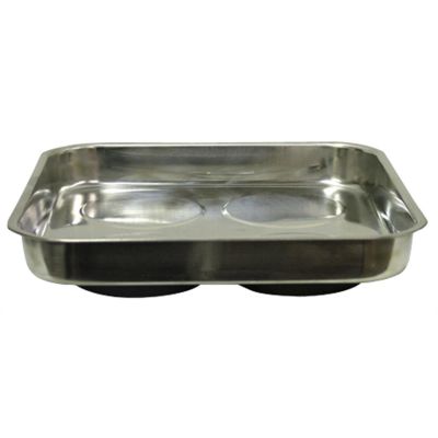 MTS3540 image(0) - 11 in. x 11 in. Stainless Steel Magnetic Parts Tra