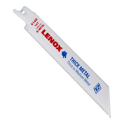 LEX22756 image(0) - Reciprocating Saw Blades, 614R, Bi-Metal, 6 in. Lo