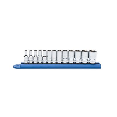KDT80304S image(0) - 13 Pc. 1/4" Drive 6pt. Mid Length Socket Set Metri