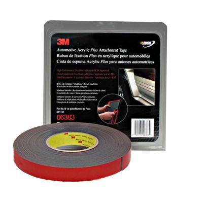 MMM6383 image(0) - FOAM TAPE SCOTCH ACRYLIC 7/8"X 20YDS BOXED GRAY