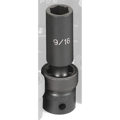 GRE2018UD image(0) - SOC 9/16 1/2D IMP UNIV 6PT DP BLK