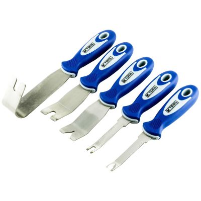 KTI70031 image(0) - 5-piece Upholstery Clip Remover Set