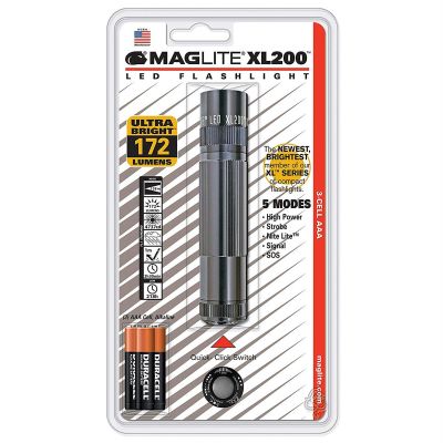MAGXL200-S3096 image(0) - XL200 LED Flashlight 3Cell Gry