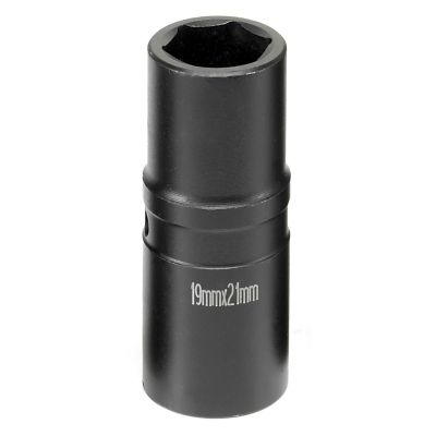 GRE2392D image(0) - SOC 19MM X 21MM 1/2D FLP IMP HEX XTW BLK