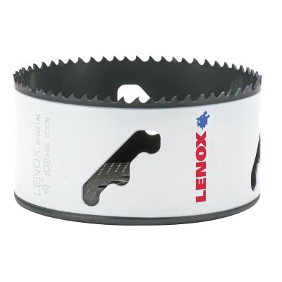 LEX30064 image(0) - Hole Saw, 4 in. Long Lasting Bi-Metal Construction
