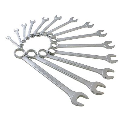 SUN9714 image(0) - WRENCH SET COMBINATION 14 PC SAE RAISED PANEL
