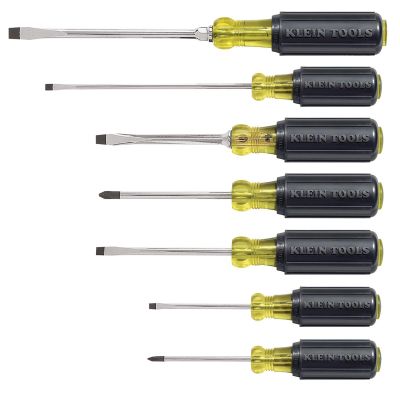 KLE85076 image(0) - 7-Piece Cushion Grip Assortment Screwdriver Set