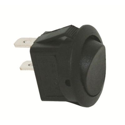 JTT2700J image(0) - 10 Amp 12V Black Round Rocker