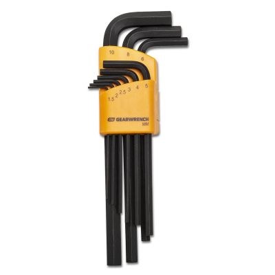 KDT83519 image(0) - 9PC METRIC LONG ARM HEX KEY SET