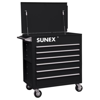 SUN8057BK image(0) - 6-Drawer Full-Drawer Professional Car