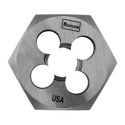 HAN6860 image(0) - 3/4" - 16 NF HCS HEX DIE 1-7/16" ACROSS FLAT