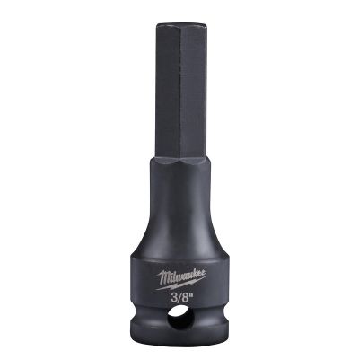 MLW49-66-5152 image(0) - 3/8" SHOCKWAVE™ Lineman's Impact 3/8" Drive Hex Bit Socket