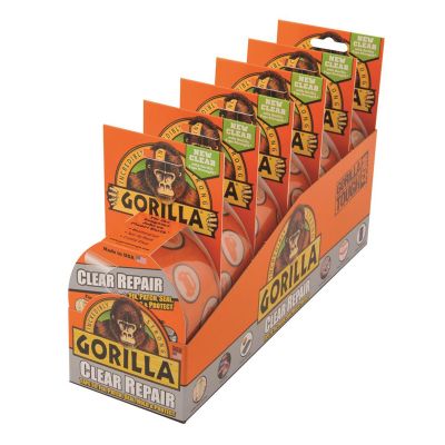 GOR6027002 image(0) - 6PC Clear Gorilla Tape Display [1.88x27']