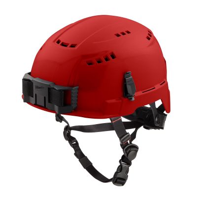 MLW48-73-1308 image(0) - Red Vented Safety Helmet - Type 2, Class C