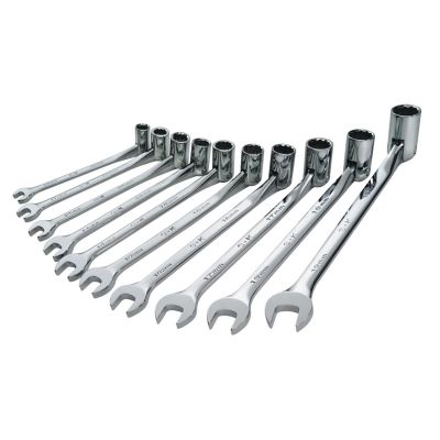SKT86142 image(0) - WRENCH SET COMBINATION FLEX 10PC 12 PT MET HI POL