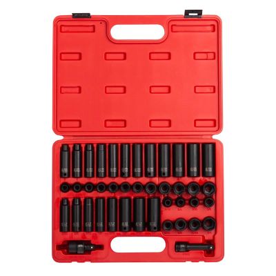 SUN3342 image(0) - 3/8" Drive 42 Piece SAE and Metric Master Impact S
