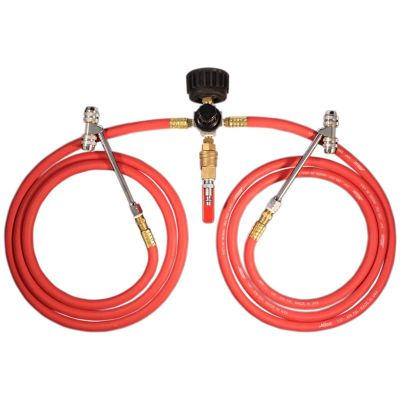 MIL551 image(0) - Dual Truck Tire Inflator Gauge with Regu