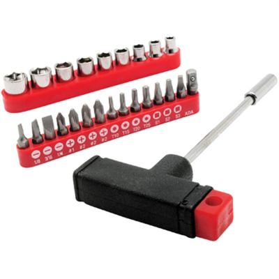 WLM1413 image(0) - 25 pc Magnetic T-Bar Driver Se