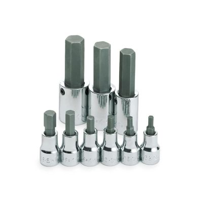 SKT19733 image(0) - SOCKET HEX BIT SET 3/8IN. DRIVE 9PC SAE
