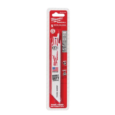 MLW48-00-5184 image(0) - 6" 18 TPI SAWZALL SAW BLADE (5-PK)