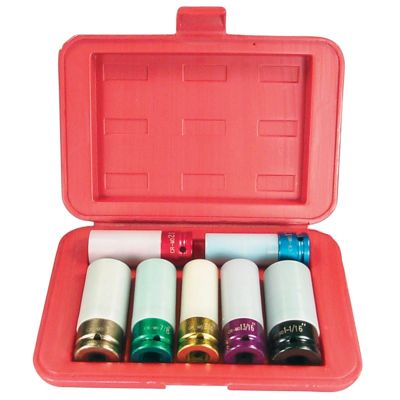 AST7870 image(0) - 7PC NO SCRATCH LUG NUT SET
