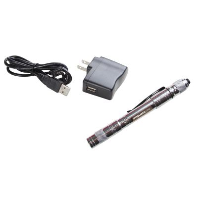 JSP78737 image(0) - SteelmanPro Rechargeable Penlight (Silver)