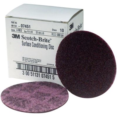 MMM7451 image(0) - VELCRO MEDIUM 4IN MAROON 10BX