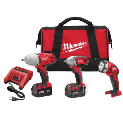 MLW2696-23 image(0) - M18 IMP WRENCH FLASHLIGHT 3-PC KIT