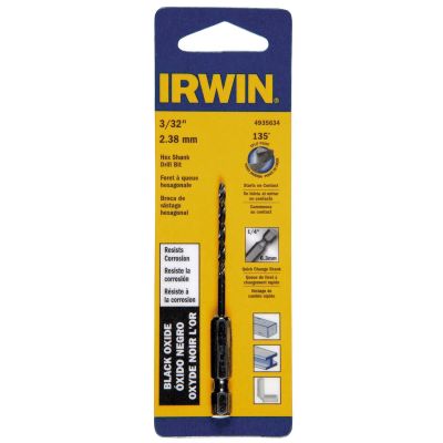 HAN4935634 image(0) - 3/32" BLACK OXIDE HEX SHANK