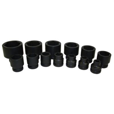 KTI35113 image(0) - Socket Set 1" Dr. Short Impact, 13 Piece