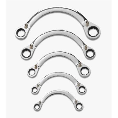 KDT9850 image(0) - HALF MOON GEAR WRENCH 5PC METRIC SET