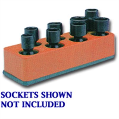 MTS884 image(0) - SOC HOL 3/8U IMP ORANGE SOLAR 8 HOLE