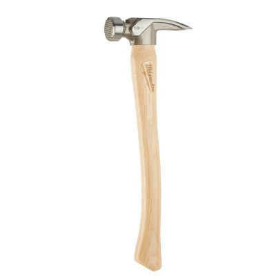 MLW48-22-9419 image(0) - 19oz Milled Face Hickory Wood Framing Hammer