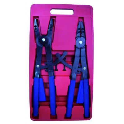 AST9402 image(0) - SNAP RING PLIER SET 2PC 16" LG BLUE HANDLE