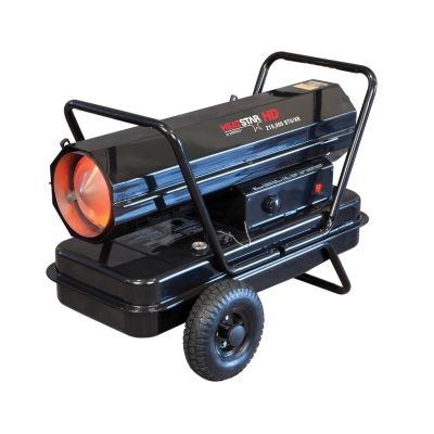 HETF170380 image(0) - HD Kerosene Forced Air Heater, 210K BTU/HR