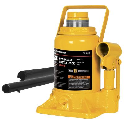 WLMW1643 image(0) - 12 Ton Shorty Hydraulic Bottle Jack