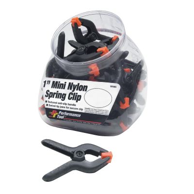 WLMW986 image(0) - 30PC 1" Mini Nylon Spring Clamp Bowl