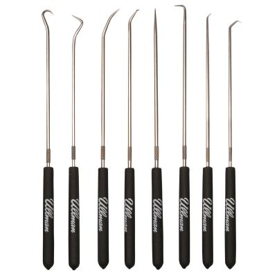 ULLCHP8-L image(0) - 9-3/4" Long 8 Piece Hook & Pick Set