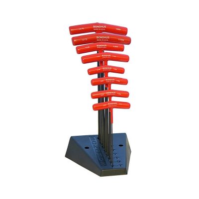 BND15389 image(0) - 8pc Set T-Hnds 9" 2-10M w/Stan