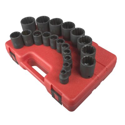 SUN2819 image(0) - 19-Piece 1/2 in. Drive 12-Point Fract
